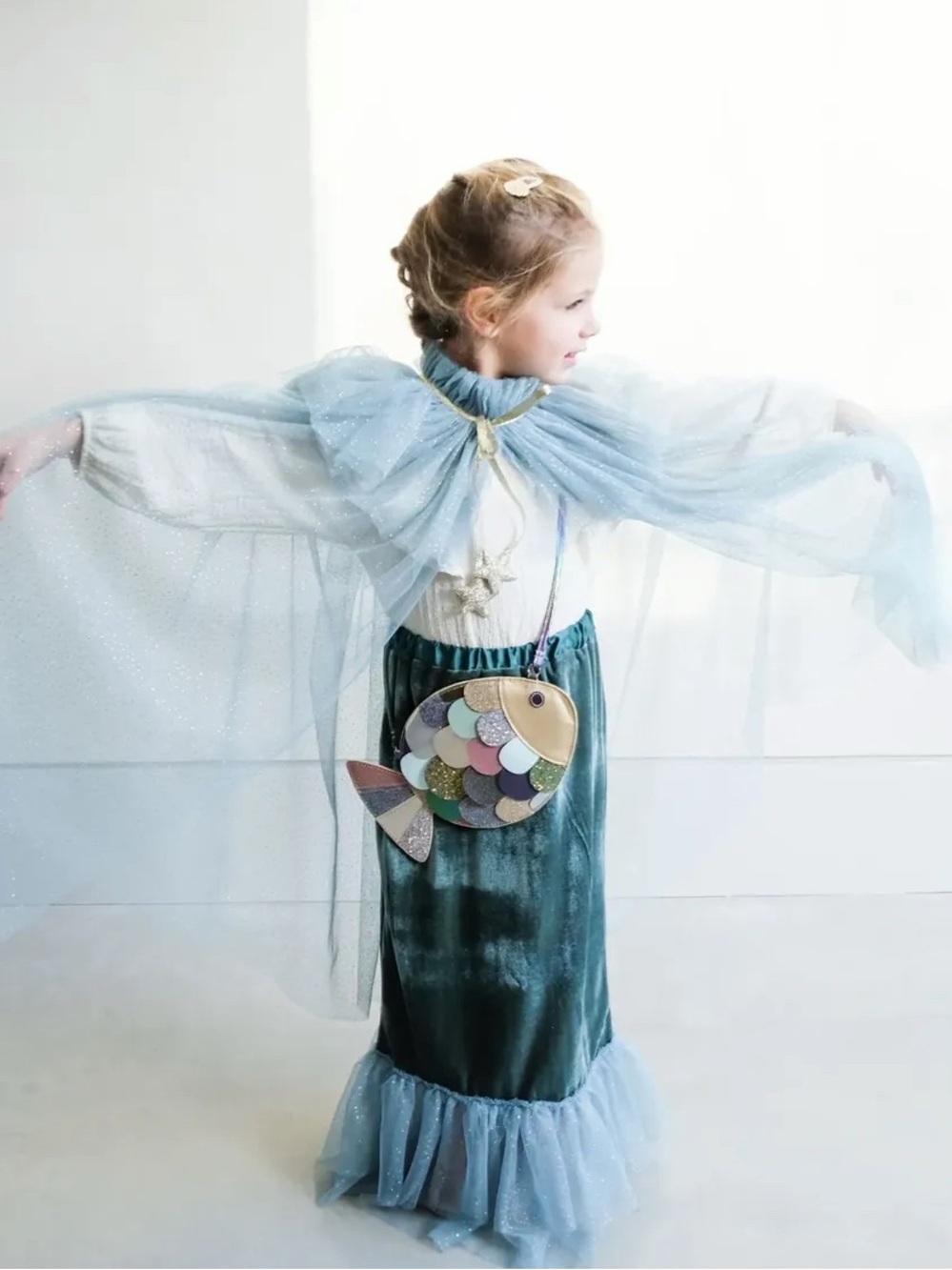 Mimi and Lula Mermaid Tail Skirt